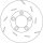 TRW DF6321S Bremsscheibe