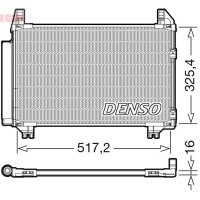 DENSO DCN50101 Kondensator, Klimaanlage