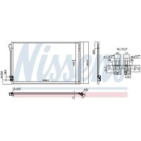 NISSENS 941054 Kondensator, Klimaanlage