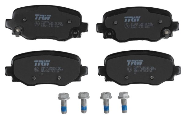 TRW GDB2116 Bremsbelagsatz, Scheibenbremse