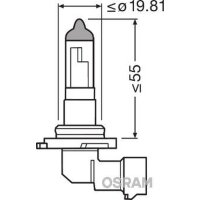 ams-OSRAM 9145 Glühlampe, Hauptscheinwerfer