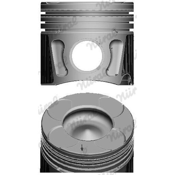 NÜRAL 87-435700-10 Kolben