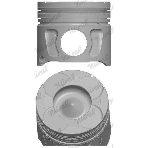 NÜRAL 87-436500-00 Kolben