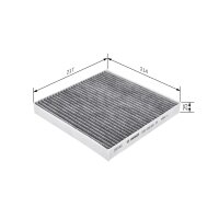 BOSCH 1 987 435 544 Filter, Innenraumluft