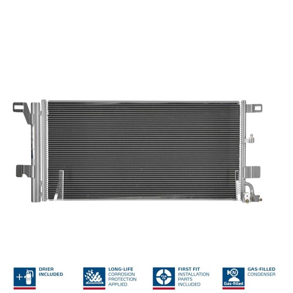 NISSENS 940752 Kondensator, Klimaanlage