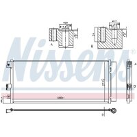 NISSENS 940791 Kondensator, Klimaanlage