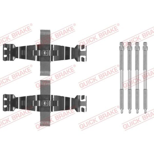 QUICK BRAKE 109-0022 Zubehörsatz, Scheibenbremsbelag
