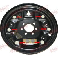 QUICK BRAKE 6858K Zubehörsatz, Bremsbacken
