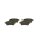 BOSCH 0 986 494 723 Bremsbelagsatz, Scheibenbremse