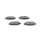 BOSCH 0 986 494 767 Bremsbelagsatz, Scheibenbremse