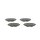 BOSCH 0 986 494 770 Bremsbelagsatz, Scheibenbremse