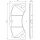 BOSCH 0 986 494 787 Bremsbelagsatz, Scheibenbremse