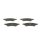 BOSCH 0 986 494 791 Bremsbelagsatz, Scheibenbremse