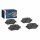 BOSCH 0 986 494 797 Bremsbelagsatz, Scheibenbremse