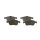 BOSCH 0 986 494 801 Bremsbelagsatz, Scheibenbremse
