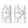 BOSCH 0 986 494 801 Bremsbelagsatz, Scheibenbremse