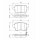 BOSCH 0 986 494 802 Bremsbelagsatz, Scheibenbremse
