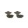 BOSCH 0 986 494 805 Bremsbelagsatz, Scheibenbremse