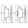 BOSCH 0 986 494 812 Bremsbelagsatz, Scheibenbremse