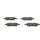 BOSCH 0 986 494 818 Bremsbelagsatz, Scheibenbremse