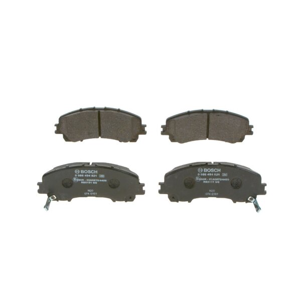 BOSCH 0 986 494 821 Bremsbelagsatz, Scheibenbremse