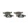BOSCH 0 986 494 824 Bremsbelagsatz, Scheibenbremse