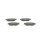 BOSCH 0 986 494 832 Bremsbelagsatz, Scheibenbremse