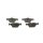 BOSCH 0 986 494 836 Bremsbelagsatz, Scheibenbremse