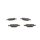 BOSCH 0 986 494 836 Bremsbelagsatz, Scheibenbremse