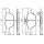 BOSCH 0 986 494 836 Bremsbelagsatz, Scheibenbremse