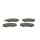 BOSCH 0 986 494 850 Bremsbelagsatz, Scheibenbremse