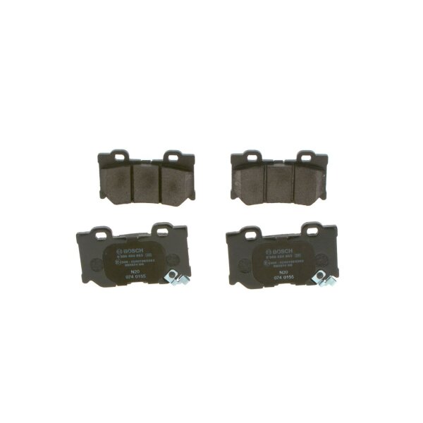 BOSCH 0 986 494 863 Bremsbelagsatz, Scheibenbremse