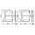 BOSCH 0 986 494 865 Bremsbelagsatz, Scheibenbremse