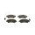 BOSCH 0 986 494 994 Bremsbelagsatz, Scheibenbremse