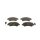 BOSCH 0 986 494 994 Bremsbelagsatz, Scheibenbremse