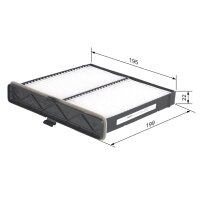 BOSCH 1 987 435 085 Filter, Innenraumluft