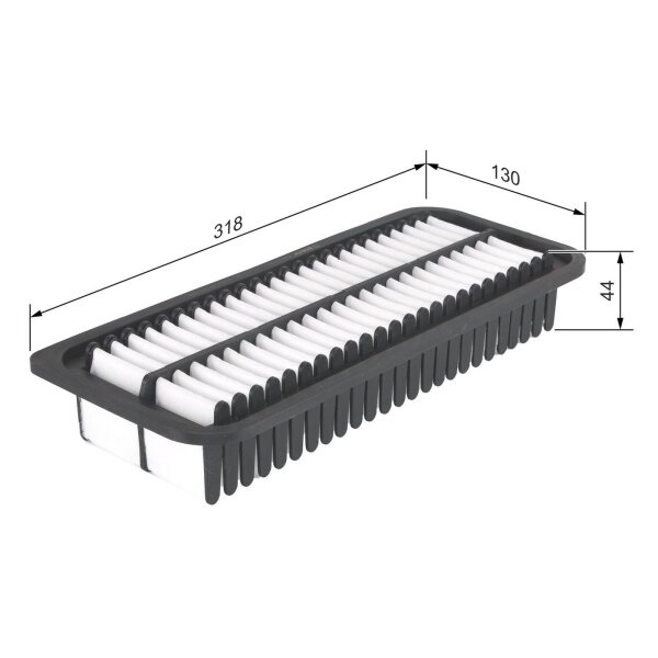 BOSCH F 026 400 359 Luftfilter