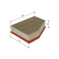 BOSCH F 026 400 544 Luftfilter