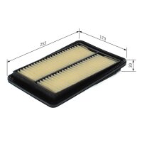 BOSCH F 026 400 561 Luftfilter
