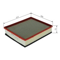 BOSCH F 026 400 609 Luftfilter
