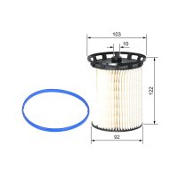 BOSCH F 026 402 221 Kraftstofffilter