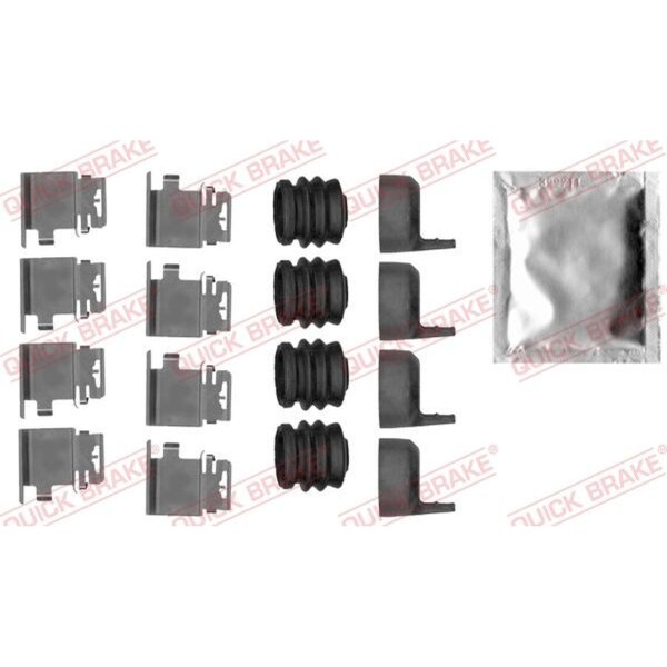 QUICK BRAKE 109-0036 Zubehörsatz, Scheibenbremsbelag