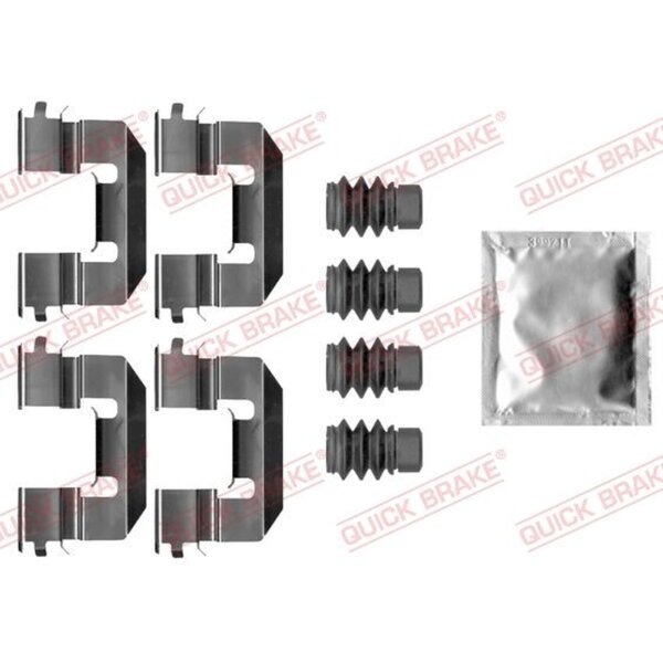 QUICK BRAKE 109-0038 Zubehörsatz, Scheibenbremsbelag