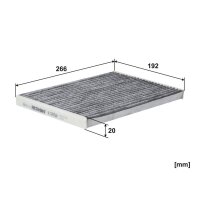 FILTRON K 1255A Filter, Innenraumluft