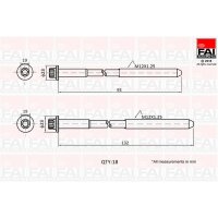 FAI AutoParts B2201 Zylinderkopfschraubensatz