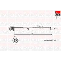 FAI AutoParts B896 Zylinderkopfschraubensatz