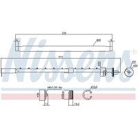 NISSENS 95580 Trockner, Klimaanlage