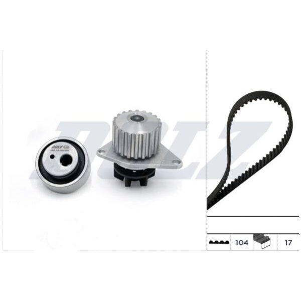 DOLZ KD006 Wasserpumpe + Zahnriemensatz