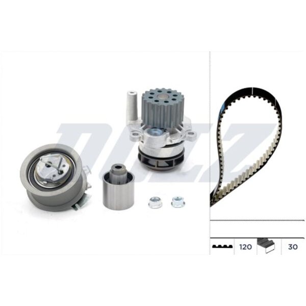 DOLZ KD036 Wasserpumpe + Zahnriemensatz