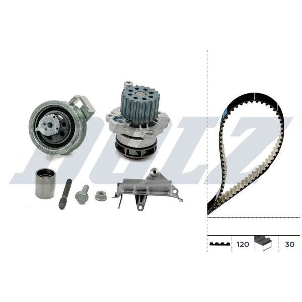 DOLZ KD037 Wasserpumpe + Zahnriemensatz